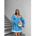 Літнє жіноче плаття (зі зручним замочком), елегантне вбрання на кожен день біле 44-46 арт. 873491 Літнє жіноче плаття (зі зручним замочком), елегантне вбрання на кожен день біле 44-46 арт. 873491